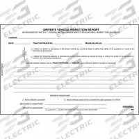 JJ KELLER Simplified Vehicle Inspection Report: Carbon, Driver Vehicle Inspection Report, 2-Ply, 594. Key specifications — Manufacturer Part Number: 594; Language: English; Brand: JJ KELLER; Format: Book; Features: Covers The Electronic Logging Device (ELD) Rules Found in Part 395, Subpart B; Form Type: Driver Vehicle Inspection Report; Includes Carbon: Carbon; Ply Count: 2-Ply.