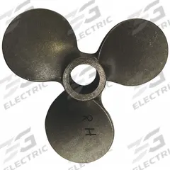 Propeller: 6 in Blade Dia, Right Hand, 3 Blades, Stainless Steel, Machine Pitch (MPN 550150c). Key specifications — Propeller Material: Stainless Steel; Brand: APPROVED VENDOR.