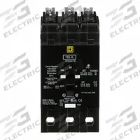SQUARE D Miniature Circuit Breaker: 110 A, 277/480V AC, Three Phase, 18kA at 277/480V AC, 3 Poles (MPN EDB34110). Key specifications — Phase: Three; Amps: 110 A; AC Voltage Rating: 277/480V AC; Max. AIR Rating: 18kA at 277/480V AC; For Use With: Square D NF Panelboards; Brand: SQUARE D.