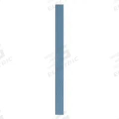 ASI GLOBAL Partition Column: Plastic Polymer, Pebble, Blue, 82 in Ht, 6 in Wd, 1 in Thick (MPN 40-90870653-9509). Key specifications — Inner Core Type: Polymer; Brand: ASI GLOBAL PARTITIONS; Color: Blue; Finish/Texture: Pebble.