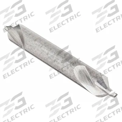 KEO Center Drill: Plain Type, #4, 60°, 2 1/8 in Overall Lg - Plain-Tip Center Drills
