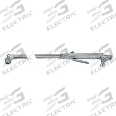 SMITH EQUIPMENT Hand Cutting Torch: 36 in Lg, 90° Head (MPN SC369). Key specifications — attr176495: SC369; attr212341: 9/16"-18; attr176498: SMITH EQUIPMENT.