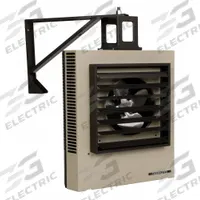 MARKEL Fan Forced Electric Unit Heater: 277 V AC, 1-Phase, 24 5/16 in x 21 1/2 in x 6 1/2 in (MPN 5107CA1LG1G). Key specifications — Brand: MARKEL; Voltage, Phase: 277 V AC, 1-Phase; Overall Dimensions - H x W x D: 24-5/16 in x 21-1/2 in x 6-1/2 in.
