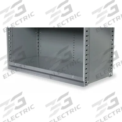 HALLOWELL Base Strip: 3 in x 47 1/2 in, 20 ga, Steel, Powder Coated - Base Strips for Standard Metal Shelving
