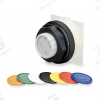 SCHNEIDER Extended Push Button: Black/Blue/Green/Red, 30 mm Mounting Size, Non-Metallic, Momentary (MPN 9001SKR3U). Key specifications — Brand: SCHNEIDER; Action: Momentary; Series: 9001SK; Push Button Material Type: Non-Metallic.