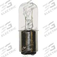 APPROVED VENDOR Incandescent Bulb: Incandescent, Double Contact Bayonet (BA15d), (T) Tubular, T6 (MPN C247-1). Key specifications — Light Color: White; Trade Number: C247-1; Voltage: 48V AC; Brand: APPROVED VENDOR; Bulb Shape: T6.