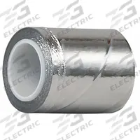 3M Foil Tape: 3 in Wd, 5 yd Lg, 7.3 mil Thick, Silicone, Indoor/Outdoor, -65°F Min Temp, Silver, 363. Key specifications — Backing Material: Aluminum Foil; Series: 363.