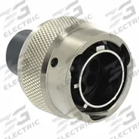 SOURIAU Electrical Connector: Trim Trio UTO 12, Plug, 8 Contacts, 10 A, IP67/IP68/IP69K (MPN UT06128PH). Key specifications — Wire Size: 30 AWG to 14 AWG; Includes Contacts: Contacts Not Included; Brand: SOURIAU; Coupling Type: 1/3 Bayonet; IP Rating: IP68; Series: Trim Trio UTO; Contact Gender: Male; Voltage Rating: 500V (UL).