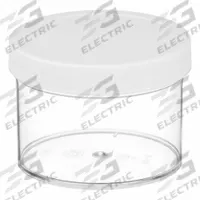 QORPAK Laboratory Jar: Polystyrene, Polypropylene, 8.1 fl oz, 89 mm Body Dia, 65 mm Ht, Non-Sterile (MPN PLC-03727). Key specifications — Brand: QORPAK; Clarity: Clear; Closure Liner Material: F217; Closure Included: Yes; Pre-Cleaned: None.