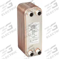 Heat Exchanger: 900,000 BtuH Water / 110,000 BtuH Oil, 50 gpm, 13.54 sq ft, Copper Braze (MPN BP410-50-LCA). Key specifications — Brand: BELL & GOSSETT.