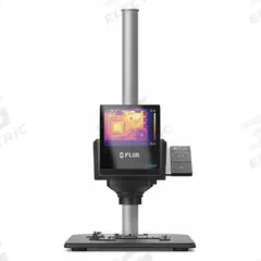 FLIR Infrared Camera: High Temp/Low Temp, 9 Hz Frame Rate, No Laser Sighting, Not Certified, ETS320. Key specifications — attr999962: FLIR; attr999977: Measurement Data; attr999955: Digital Display; attr999964: Yes; attr999965: Wired; attr999978: 320 x 240.