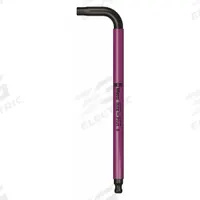 WERA Hex Key: 1 Ball Ends, 8 mm Tip Size, Metric, Long, Alloy Steel, Black Oxide, L, 2 Tips (MPN 05022614001). Key specifications — attr1205521: WERA; attr1205526: Black Oxide.