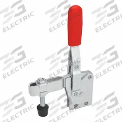 JW WINCO Vertical Acting Toggle Clamp: Vertical Handle, Flange Base Mounting, 54 mm Arm Lg, Rubber (MPN 810.1-130-BC). Key specifications — attr668198: JW WINCO.
