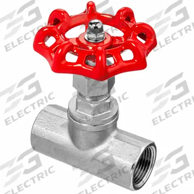 USA INDUSTRIALS Globe Valves: For Steam Media, 316 Stainless Steel, Z-Body, 1 1/4 in Pipe Size - Stainless Steel Straight-Body General-Service Globe Valves