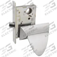 SARGENT Door Lockset: Storeroom Paddle Locksets, Stainless Steel, ADA Compliant (MPN SG-8204ALP-32D LH)