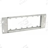 RACO Electrical Box Cover: Blank, 3/4 in Raised Ht, Steel, 14.31 in Overall Lg, 4.5 in Overall Wd (MPN 825). Key specifications — Brand: RACO; Material: Steel; Cover Design: Blank.