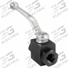 DYNAQUIP CONTROLS Manual Two-Way Ball Valve: 3/4 in, Carbon Steel, Straight, FNPT x FNPT, Lever (MPN VAE2.A0-3/4). Key specifications — Brand: DYNAQUIP CONTROLS; Handle: Lever.