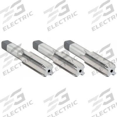 WIDIA GTD Tap Kit: M8x1.25 Metric, D5, 4 Flute - Three-Piece Hand Tap Sets