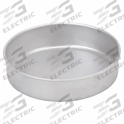 CHICAGO METALLIC Round Cake Pan: Round Cake Pan Pan, Aluminized Steel, Uncoated - Cake Pans