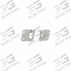 PATLITE Stainless steel plate: 48 mm Overall Wd, 7.8 mm Lg (MPN CLK-001). Key specifications — Brand: PATLITE; Compatible with Manufacturer Model Number: CLK3C-24AG-CD.