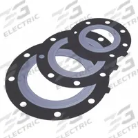 Full Face Flange Gasket: Class 150, EPDM, For 5 in Pipe, 5/64 in Thick, 5 9/16 in Inside Dia, Black (MPN 3114050). Key specifications — Brand: ASAHI.