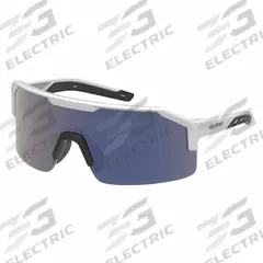 HEXARMOR Safety Glasses: Blue Lens, Half-Frame, Scratch-Resistant, Black/White Frame (MPN 13-11005-15). Key specifications — Brand: HEXARMOR; Frame Color: Black/White; Lens Color: Blue.