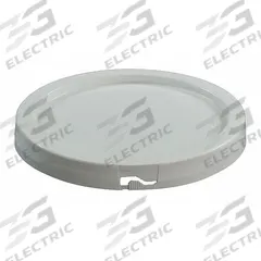 APPROVED VENDOR Pail Lid: Gasketed/Snap-On/Tear Tab, 8 1/2 in Overall Dia, White, Plastic (MPN ROP2110CVR-WP-WG). Key specifications — attr1265148: Not Rated; attr1188872: APPROVED VENDOR; attr1265149: Not Rated; attr1188855: 49EN46; attr1188854: Plastic.