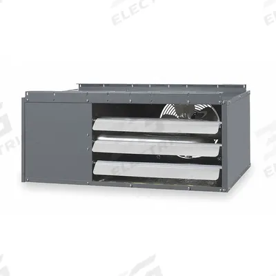Dayton Gas Wall and Ceiling Unit Heater: 30,000 BtuH Heating Capacity Input - Low-Profile Suspended Gas Wall & Ceiling Unit Heaters