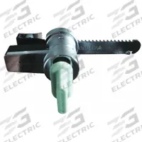 DELTA LOCK Sliding Door Lock: 1 7/8 in Lg, 2 1/2 in Wd, 1 3/8 in Ht (MPN G RI1875 R315 PC HSG). Key specifications — Product Type: Ratchet Lock Housing; Brand: DELTA LOCK.