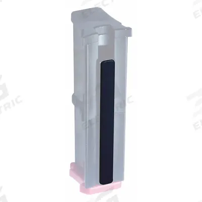 RETRACTA-BELT Magnetic Belt End: Black - Retractable Belt Barrier Ends