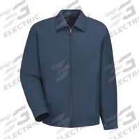 RED KAP Slash Pocket Jacket: Jacket, Unisex, Jacket Garment, 3XL, Navy, Tall, Cotton/Polyester (MPN JT22NV XLN3XL). Key specifications — Brand: RED KAP; Insulated for Cold Conditions: Yes; Color: Navy; Includes Hood: No; Style: Slash Pocket Jacket; Temperature Rating: Not Rated; Collar Style: Sewn In; Includes Lining: Yes.