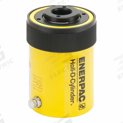 ENERPAC Hollow Plunger Cylinder: 23,500 lb Nominal Capacity, 2 in Nominal Stroke Lg - Hollow Plunger Workholding Rams