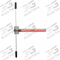 DETEX Exit Device: 34 in Max Door Wd, Aluminum (MPN ECL-230X-TDB W-CYL). Key specifications — Product Type: Exit Device; Brand: DETEX; ADA Compliant: Yes.
