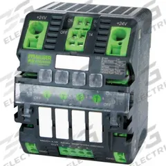 MURRELEKTRONIK Electronic Circuit Protector: MICO+, 4 Channels, 10 A/4 A/6 A/8 A Adj., 30V DC (MPN 9000-41084-0401000). Key specifications — Voltage In Rating: 30V DC; Brand: MURRELEKTRONIK.