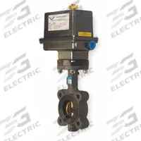 MILWAUKEE VALVE Butterfly Valve: For Gas/Oil/Water Media, Cast Iron, 115V AC, 2 1/2 in Pipe Size, 4 (MPN GLC23E 2-1/2). Key specifications — Input Control Signal: 4-20 mA; Brand: MILWAUKEE VALVE; Disc Material: Bronze.
