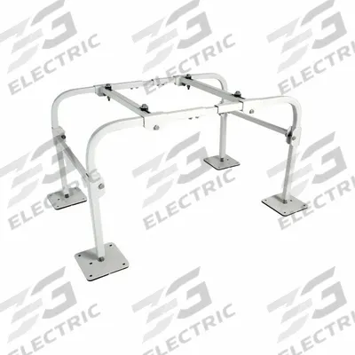 PERFECT AIRE Mini-Split Stand: Rectangle, 19 1/4 in Ht - Steel Mini-Split Stands