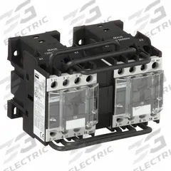DAYTON IEC Magnetic Contactor: Reversing, 3 Poles, 3NO Contacts, 9 A, 120V AC Coil (MPN 6EAW5). Key specifications — Brand: DAYTON; Integrated Surge Suppression: No.