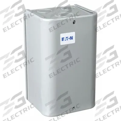 EATON Definite Purpose Contactor: 3 Poles, 120V AC, 25 A - Enclosed Non-Reversing Definite Purpose Contactors