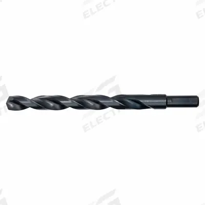 MILWAUKEE Jobber Length Drill Bit: 15/32", 135° Split Point, Black Oxide HSS - Chip-Clearing High-Speed Steel Jobber-Length Drill Bits