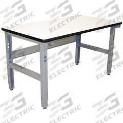 PRO-LINE Workbench: Adj Ht, Laminate, 60 in x 36 in, 850 lb Overall Load Capacity, Gray (MPN IWB6036C). Key specifications — Brand: PRO-LINE.