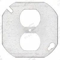 RACO Electrical Box Cover: 2 Gangs, Open, For Octagon Box Shape, Galvanized Steel (MPN 731). Key specifications — Brand: RACO; For Box Shape: Octagon; Material: Galvanized Steel; Cover Design: Open.