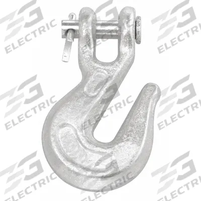 CAMPBELL Grab Hook: 5,400 lb Working Load Limit, 43 Hook Grade, Carbon Steel - Narrow-Opening Grab-Hooks