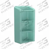 CORTECH Shelf/Step: Aqua, 49 in Overall Ht, 25 in Overall Wd, 14 in Overall Dp, 4 Shelves, ISO 22196 (MPN 7111AQ). Key specifications — attr1045150: CORTECH; attr1075034: Endurance.