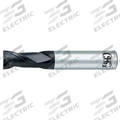 OSG Square End Mill: Carbide, WXL Coated, 2 Flute, 3/4" Mill Dia, 2-1/4" LOC - Carbide Square End Mills for Hardened Materials
