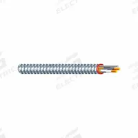 SOUTHWIRE Metal Clad Cable: 14 AWG, 2 Conductors, Copper, 100 ft, Aluminum, Std, THHN/THWN (MPN 61029323). Key specifications — Brand: SOUTHWIRE.