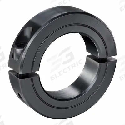 RULAND MANUFACTURING Shaft Collar: 2-Piece, Inch, Round, Clamp-On, 1 11/16 in Bore Dia - Steel Shaft Collars