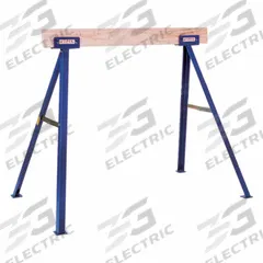 APPROVED VENDOR Adjustable Folding Sawhorse: Fixed Ht, Steel, 6 in Overall Wd (MPN TS-35). Key specifications — Height Adjustability: Fixed Height; Brand: APPROVED VENDOR; Portability: Fold-Up Legs; Top Material: Steel; Included Components: No Additional Components; Features: Sawhorse Legs are Welded; Clamping System: Peg Clamping; Includes: Brackets.