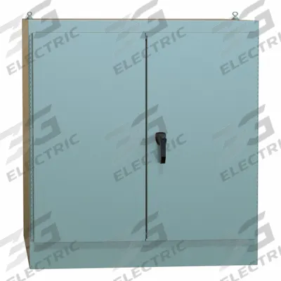HAMMOND Enclosure: Steel, 60 in x 48 in x 18 in, NEMA 12, Solid Cover - Steel Dust-Tight Enclosures