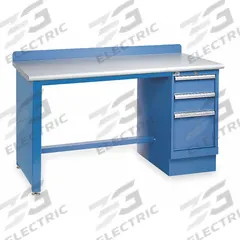 LISTA Workbench: Fixed Ht, Laminate, 60 in x 30 in, 1,000 lb Overall Load Capacity, Blue (MPN XSTB21-60PT/BB). Key specifications — Brand: LISTA.