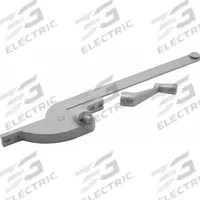 PRIME-LINE Window Operator: Crank, Handle Included, Left-Hand, Frame, Aluminum, 4 3/4 in Base Lg (MPN H 3502). Key specifications — Brand: PRIME-LINE; For Use With: Casement Windows; Finish: Painted; Color: Aluminum; Handing Orientation: Left-Hand; Handle Type: Crank; Mounting Location: Frame; Product Type: Window Operator.